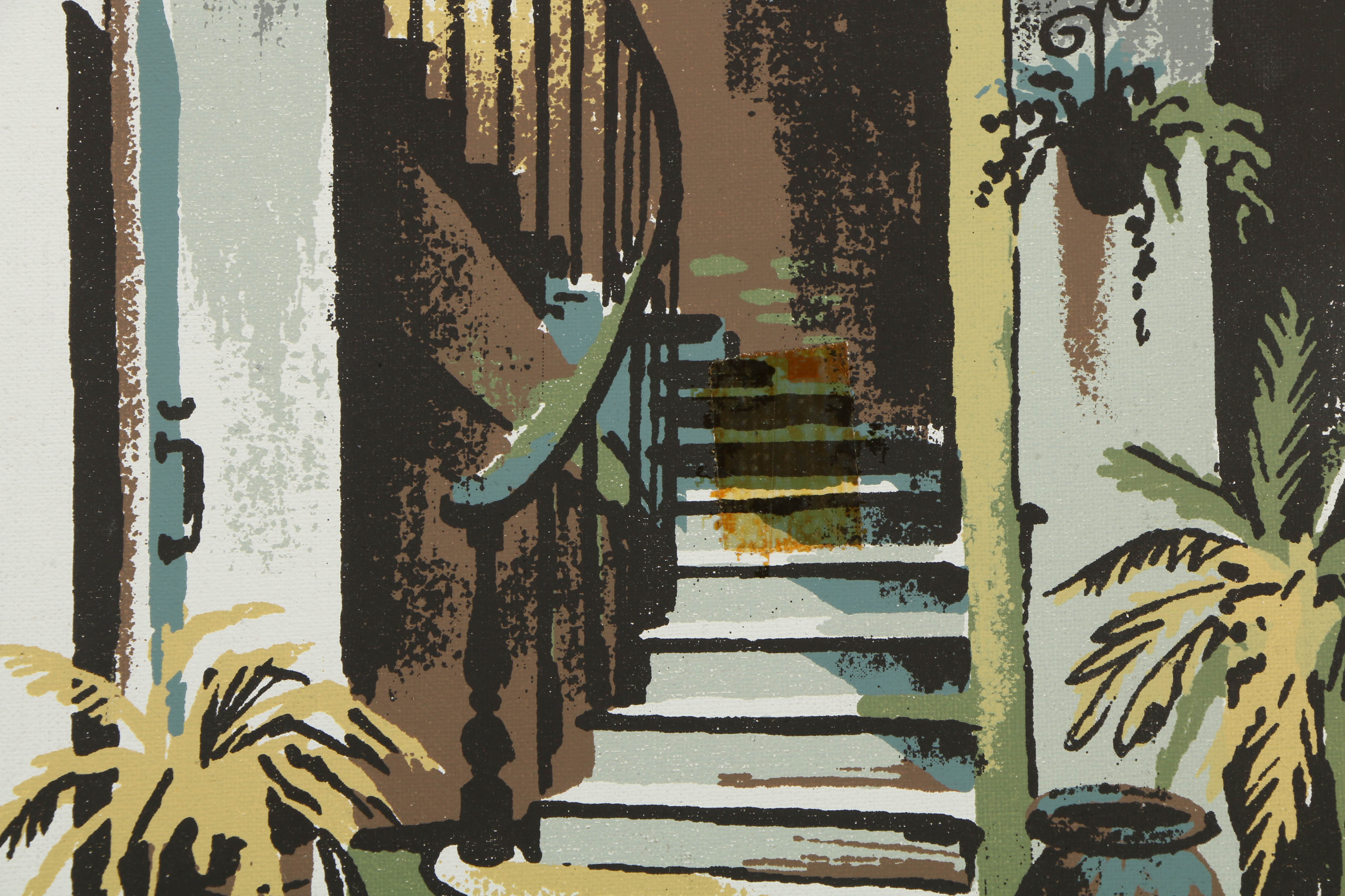 Collection of Mark Coomer Serigraphs on Boards of Various Street Scenes