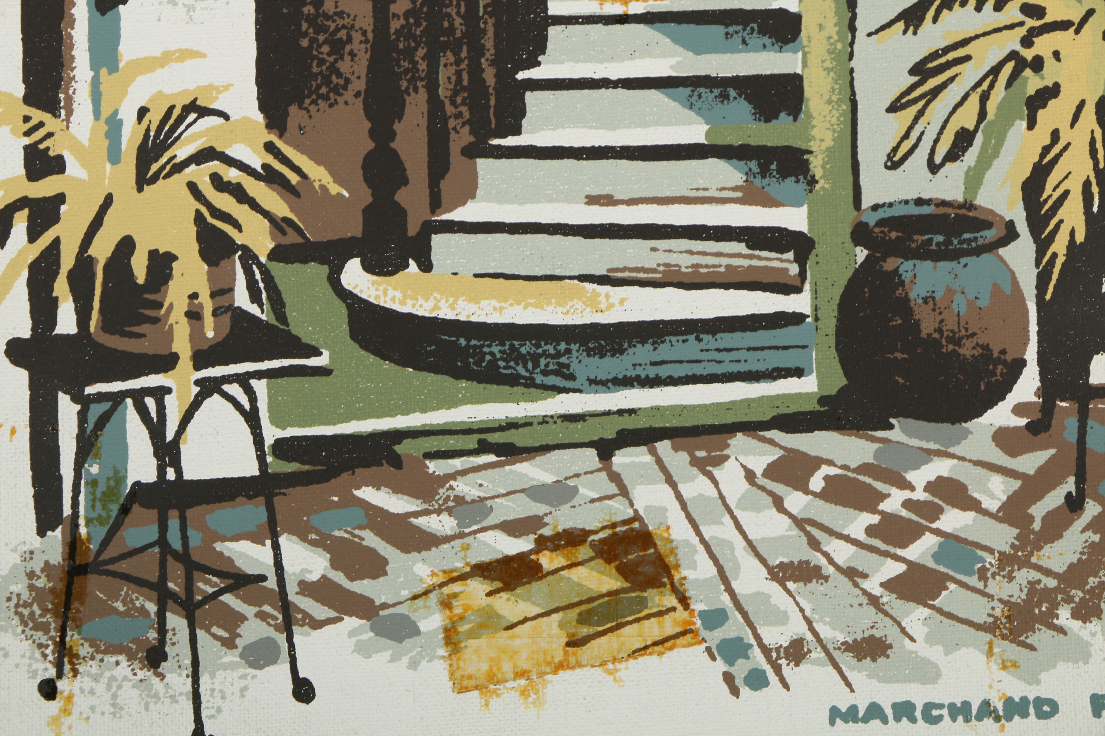 Collection of Mark Coomer Serigraphs on Boards of Various Street Scenes