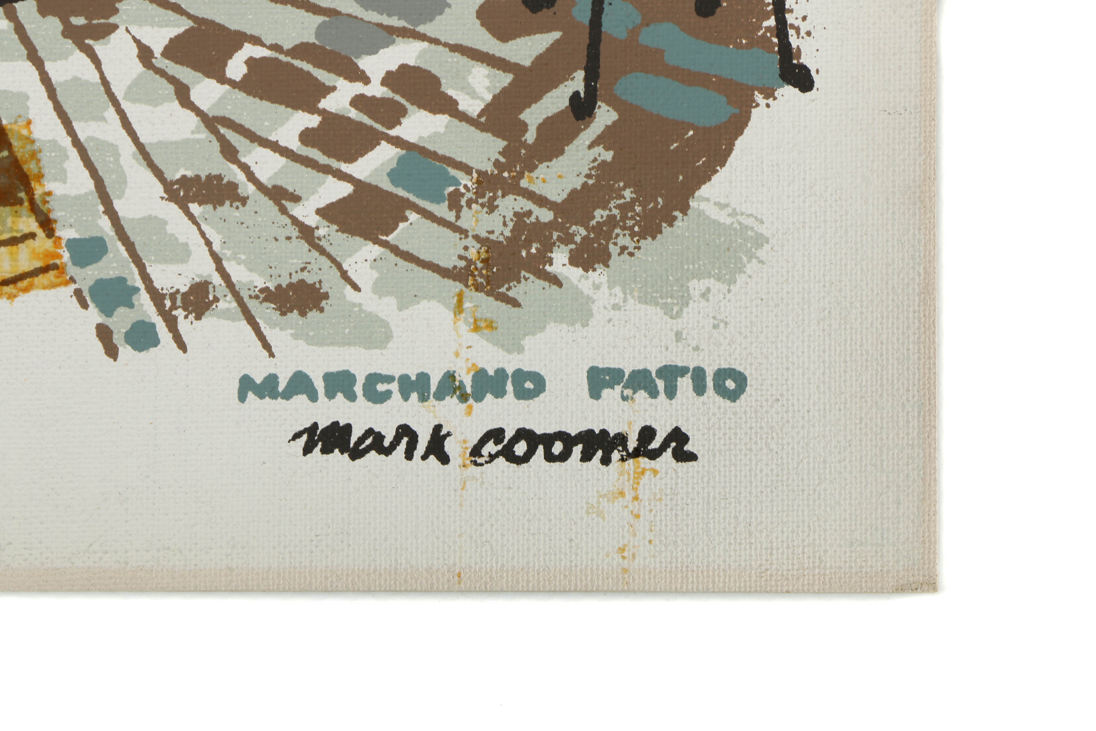 Collection of Mark Coomer Serigraphs on Boards of Various Street Scenes