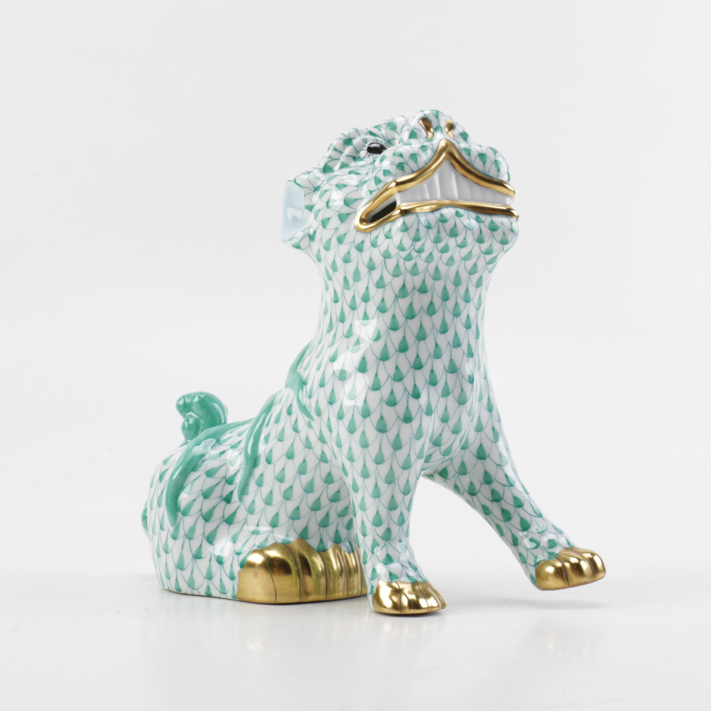 Herend Hungary "Foo Dog" Figurine