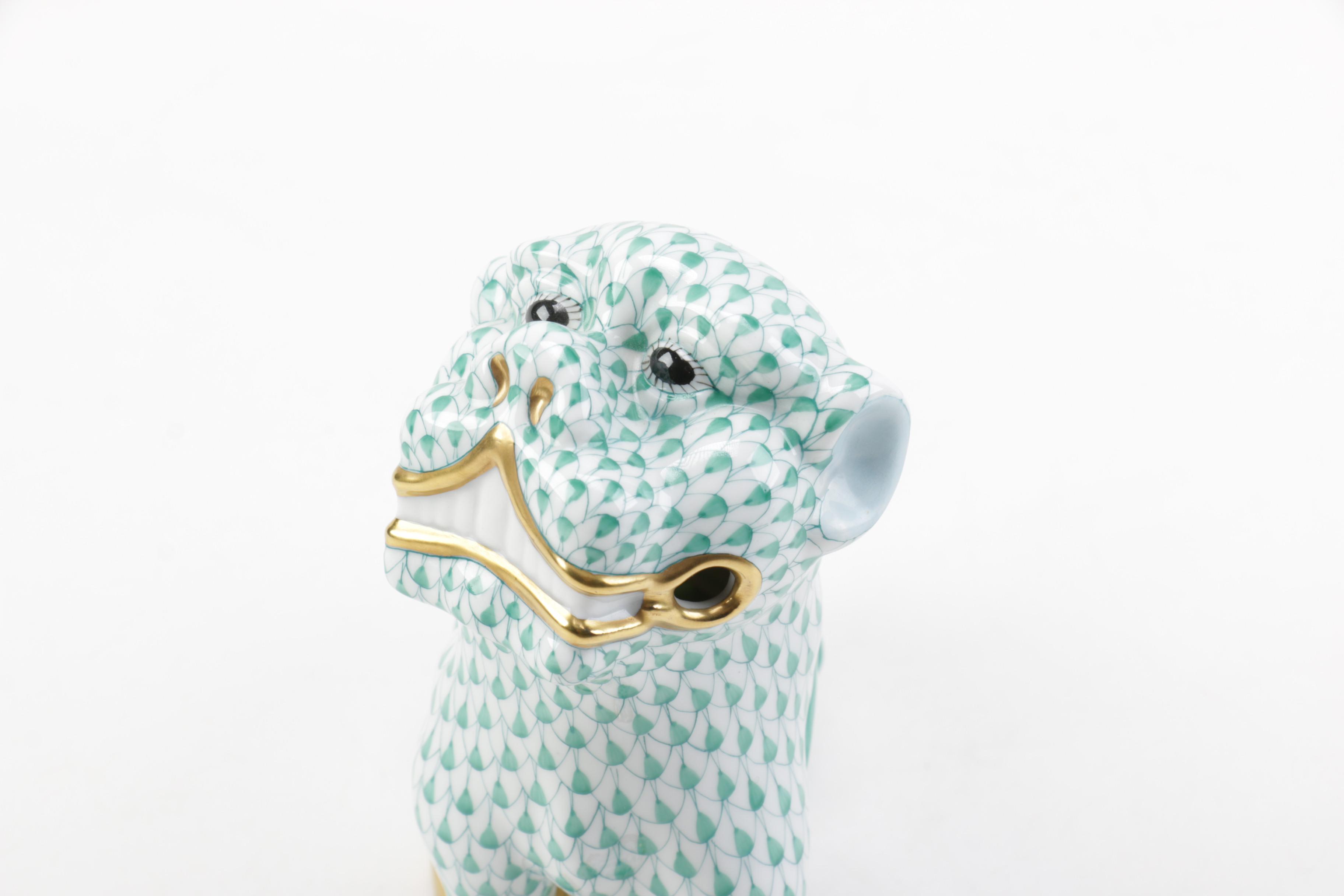 Herend Hungary "Foo Dog" Figurine