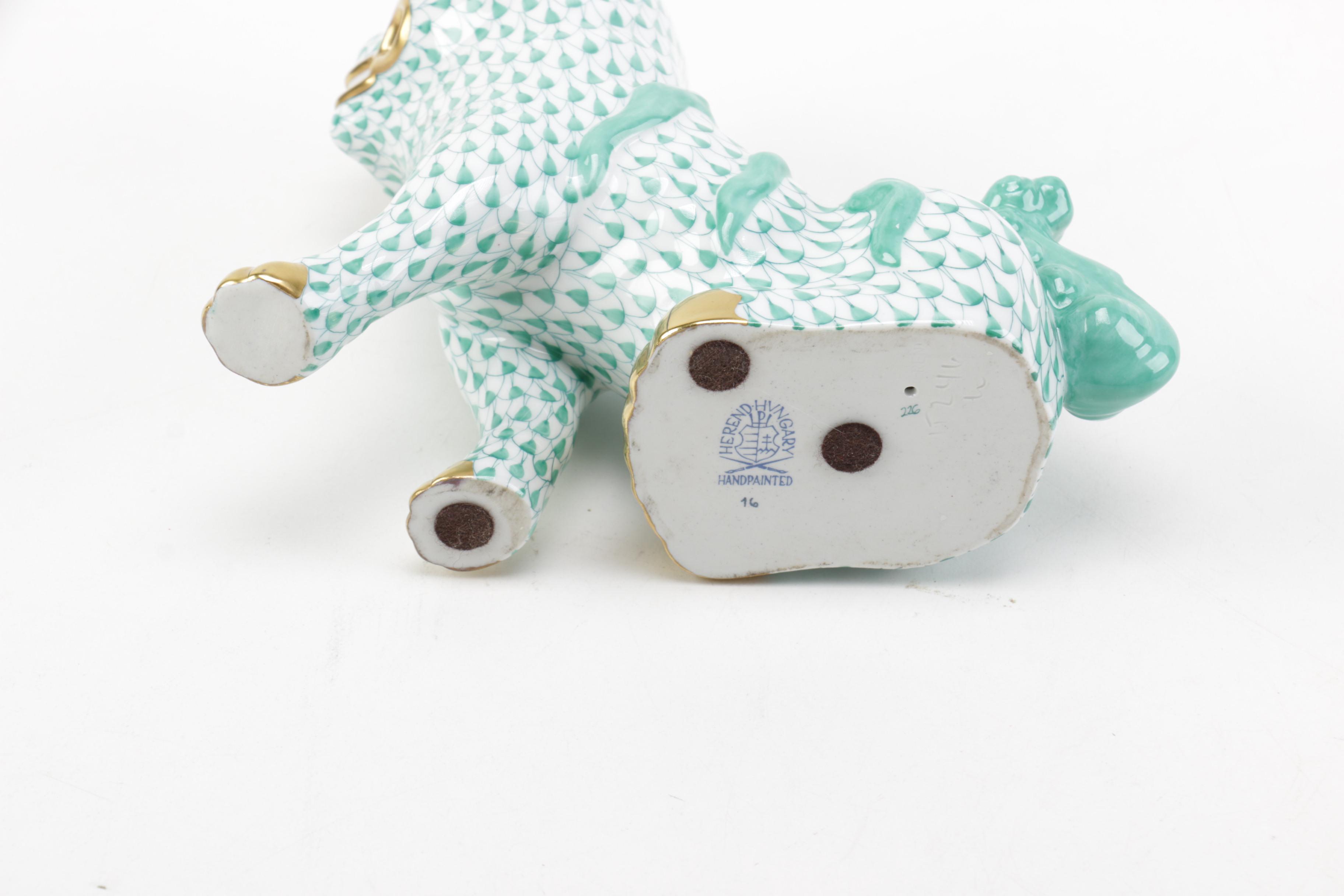 Herend Hungary "Foo Dog" Figurine