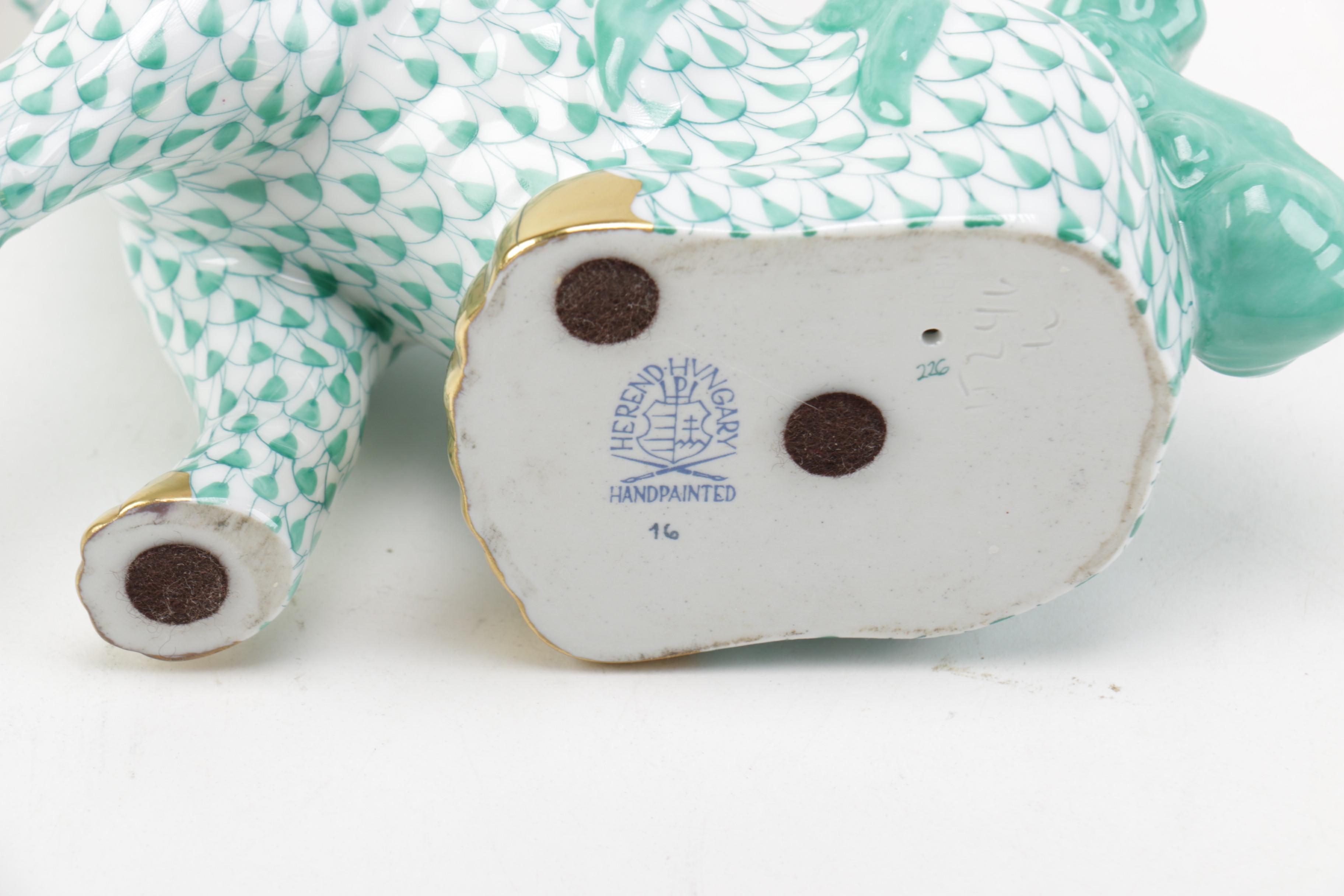 Herend Hungary "Foo Dog" Figurine