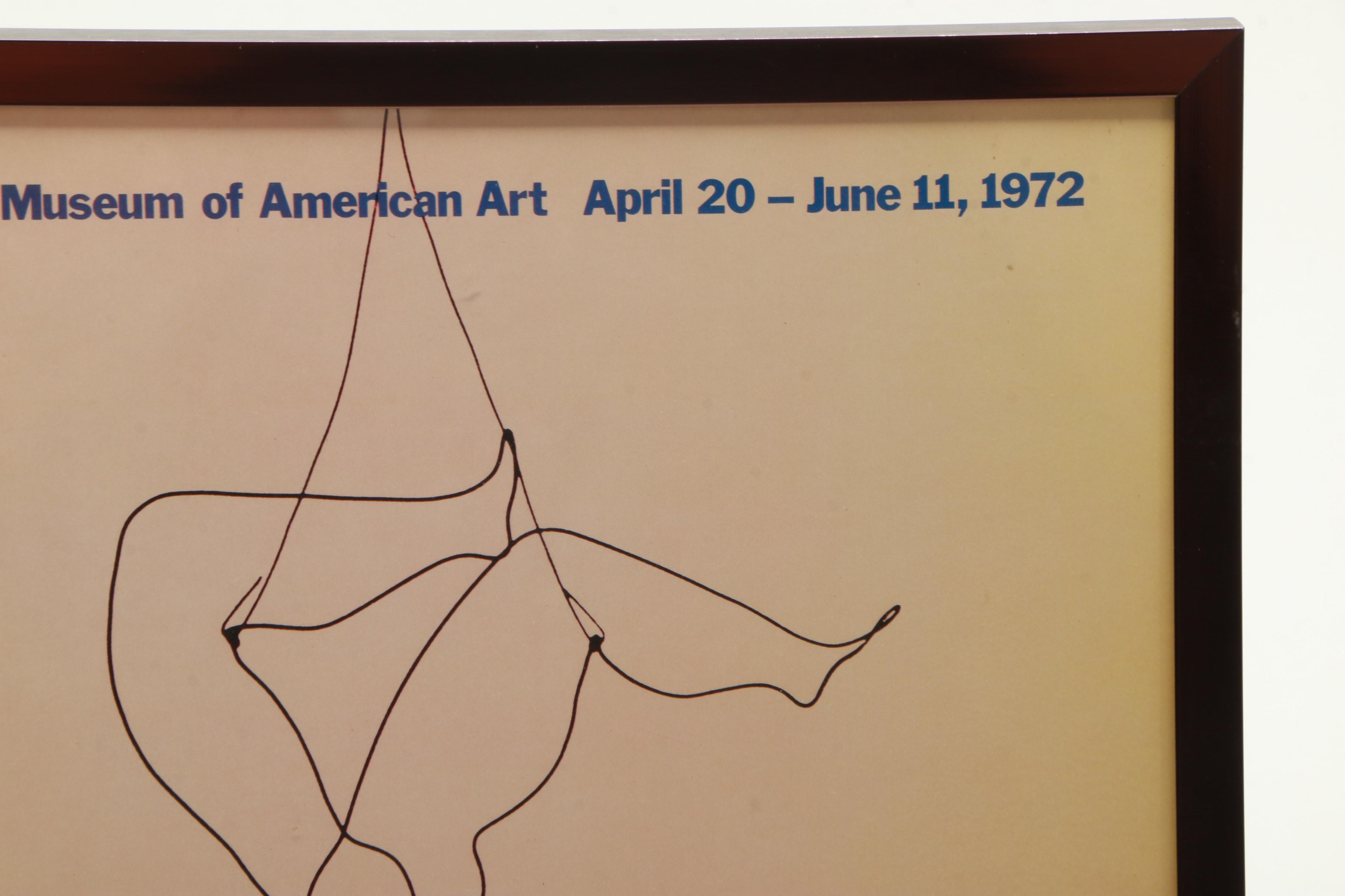 Whitney Museum of American Art Exhibition Poster "Calder's Circus"