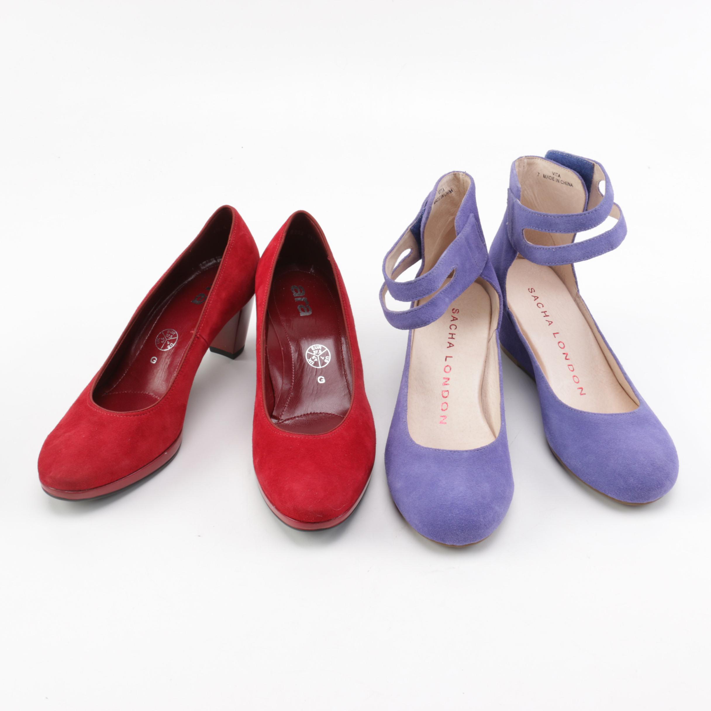 Sacha London and Ara Heels