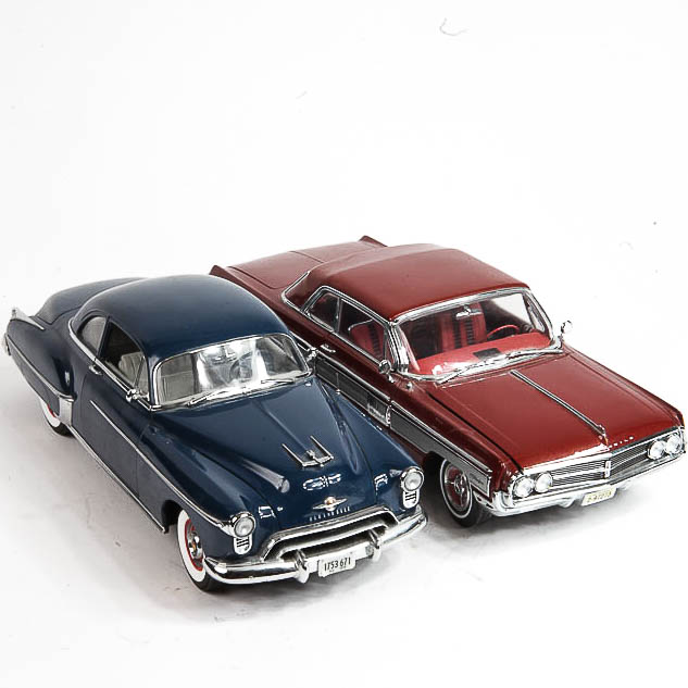 1950s-1960s Oldsmobile Die-Cast Model Cars