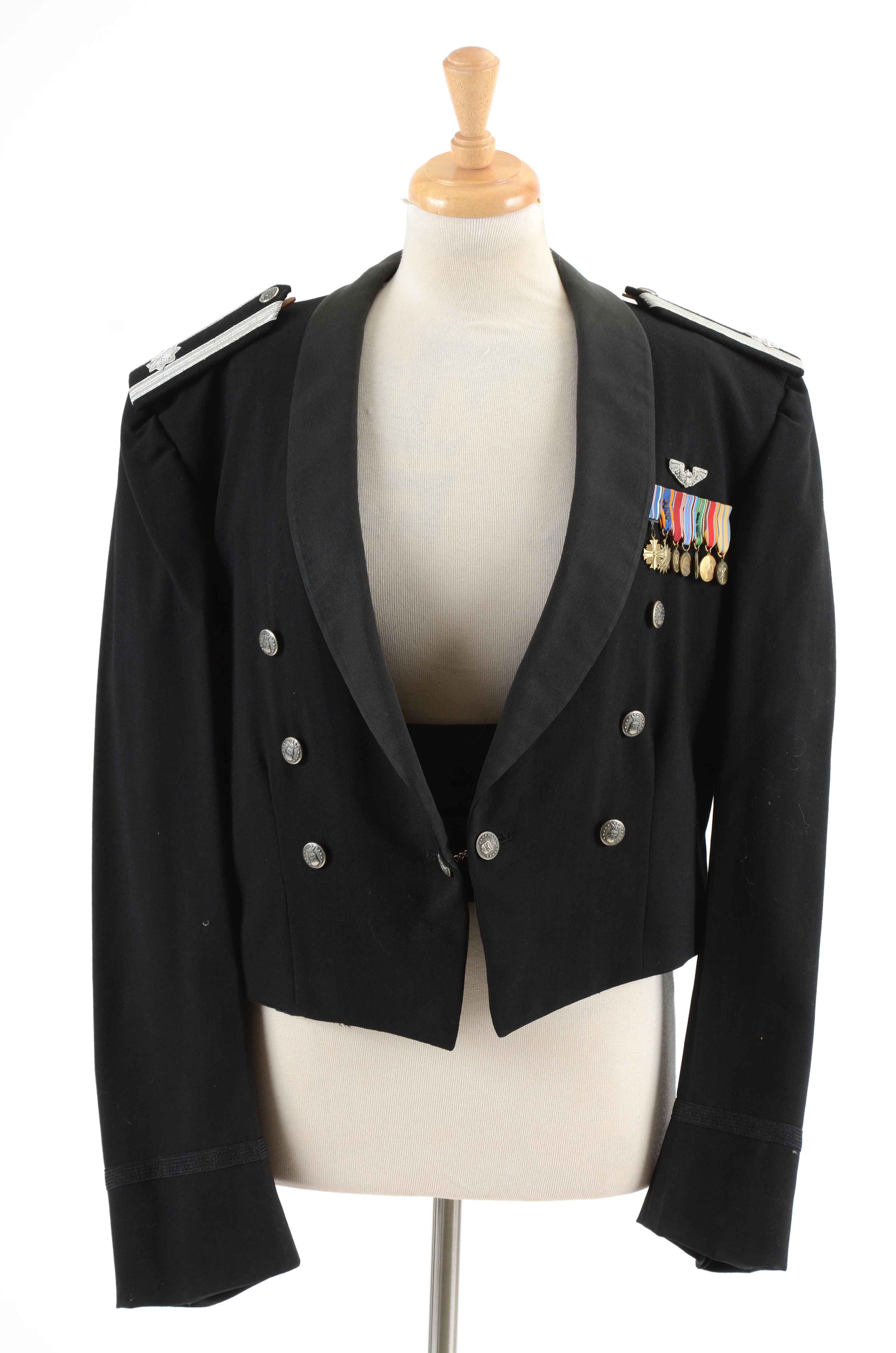 Vintage USAF Blue and White Dress Uniforms
