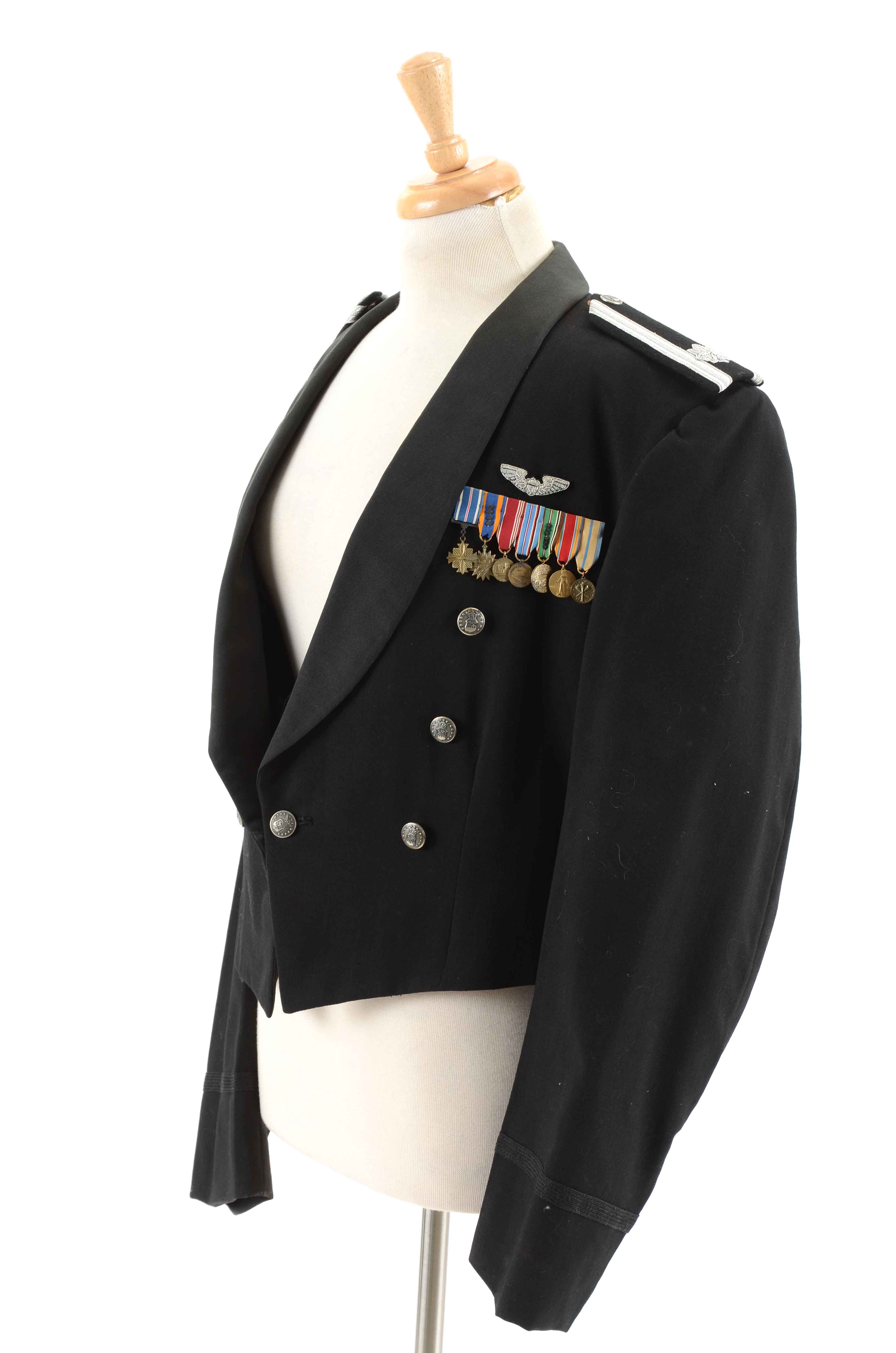 Vintage USAF Blue and White Dress Uniforms