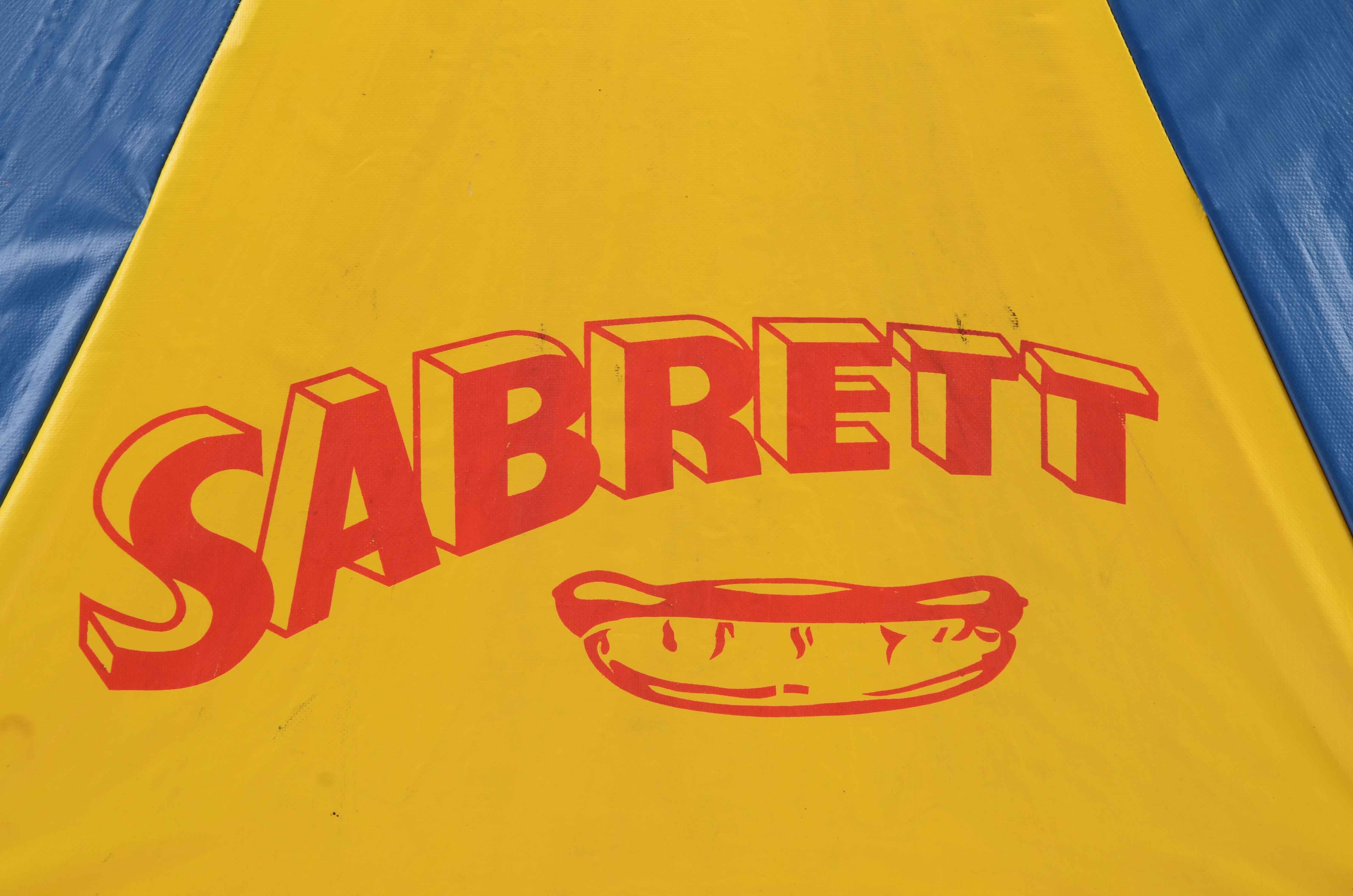 Sabrett Hot Dog Cart Umbrella