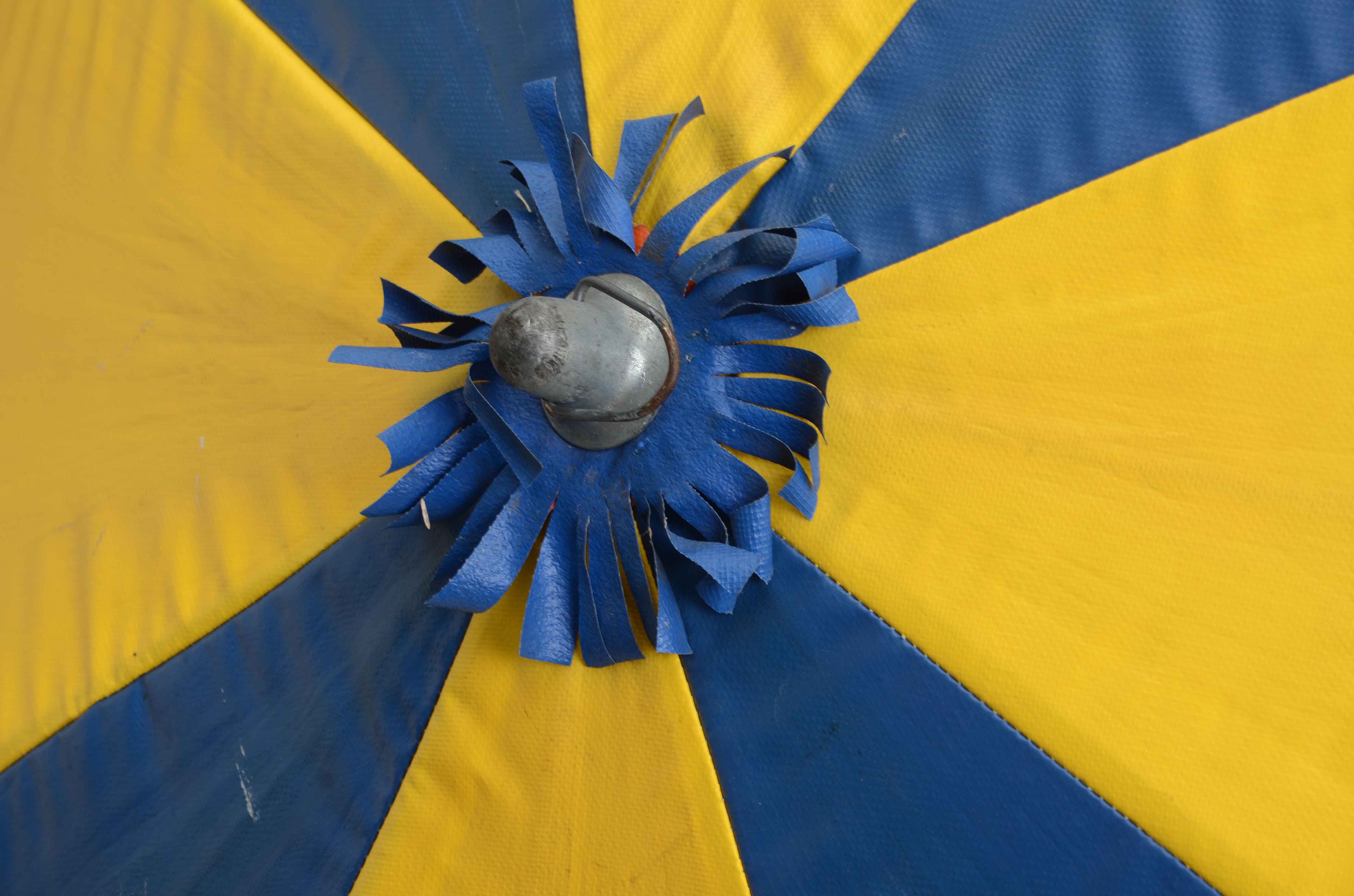 Sabrett Hot Dog Cart Umbrella