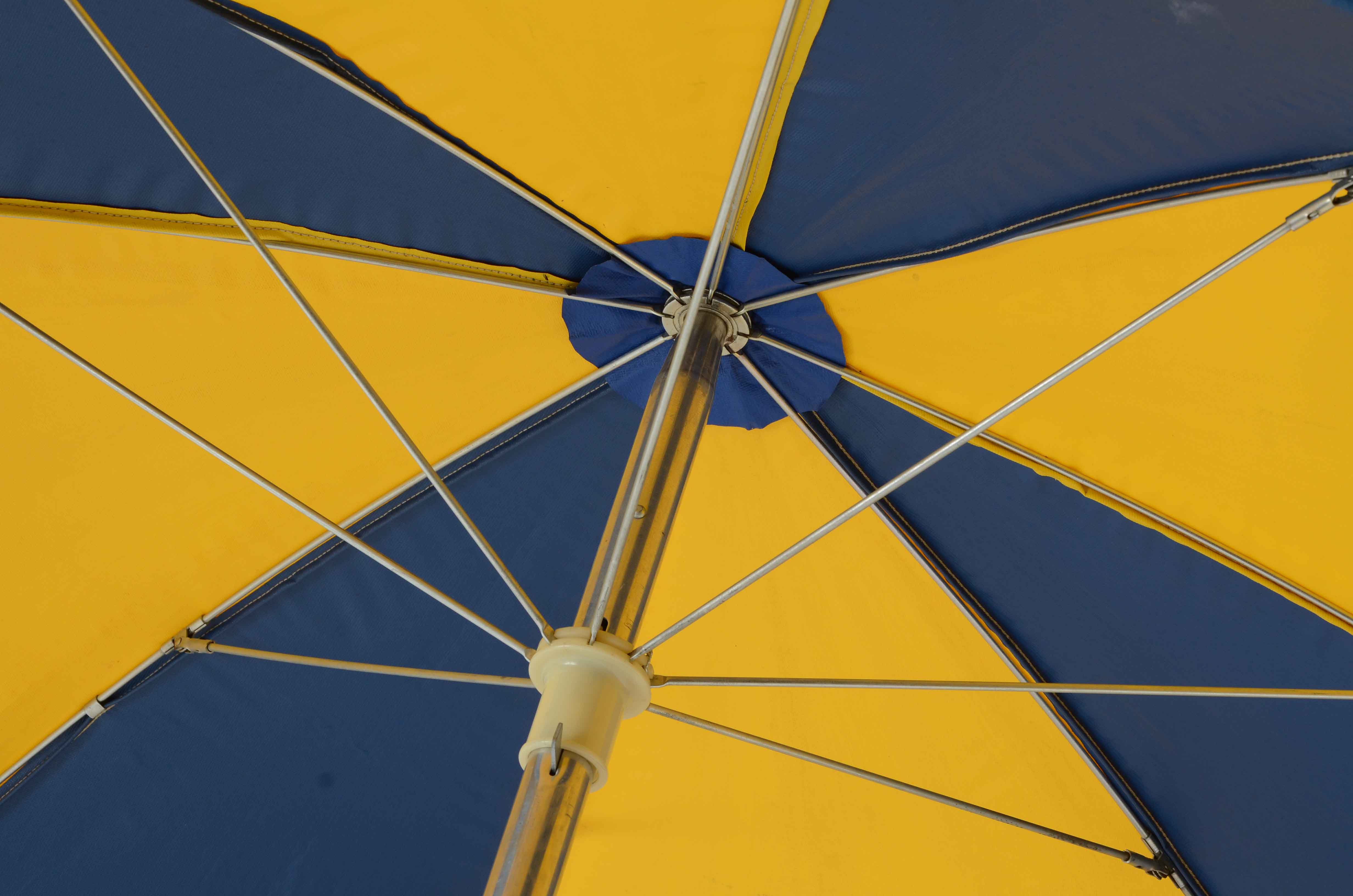 Sabrett Hot Dog Cart Umbrella