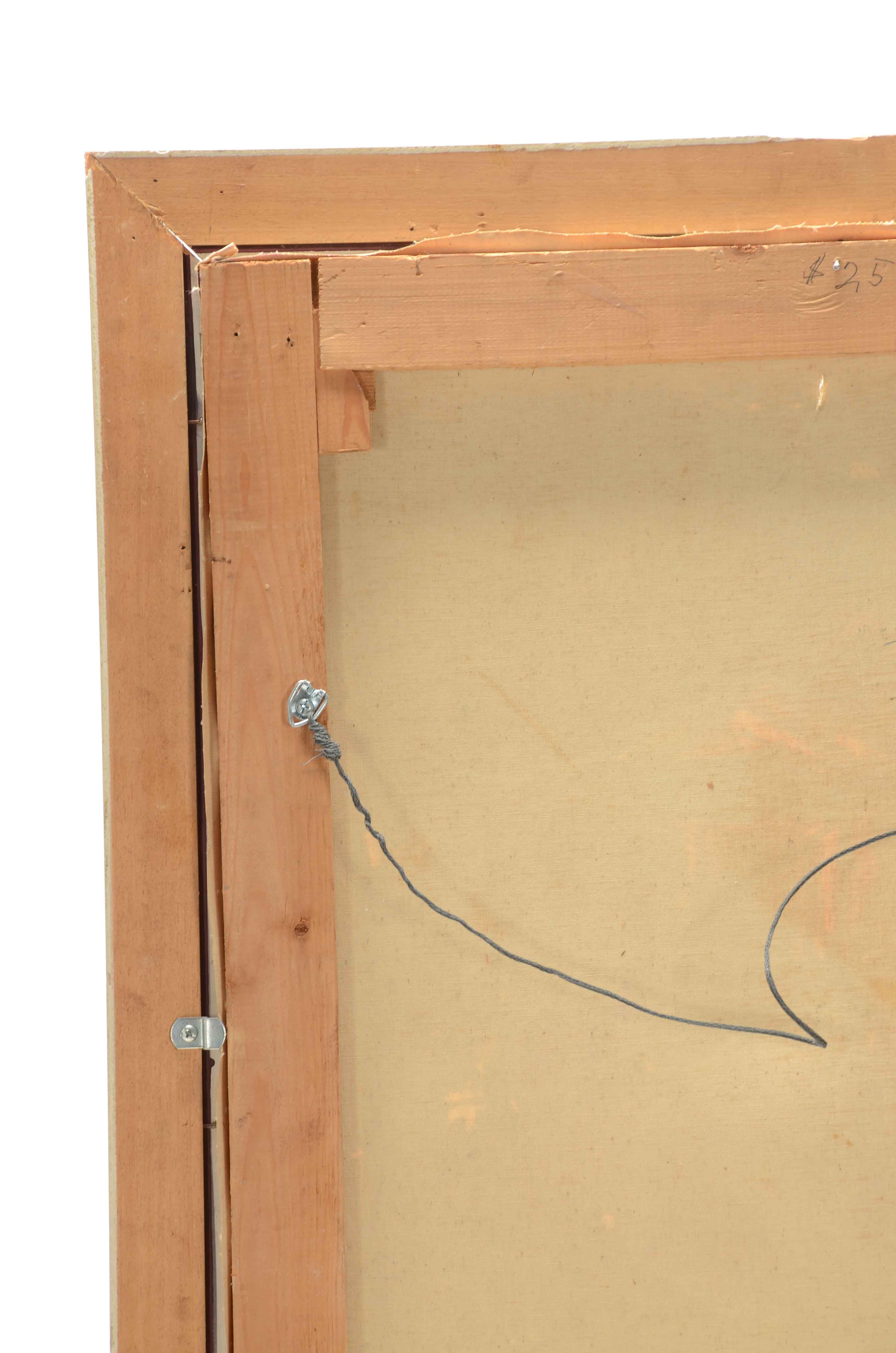 Carlo Ciappa Signed Oil Painting of Street Scene