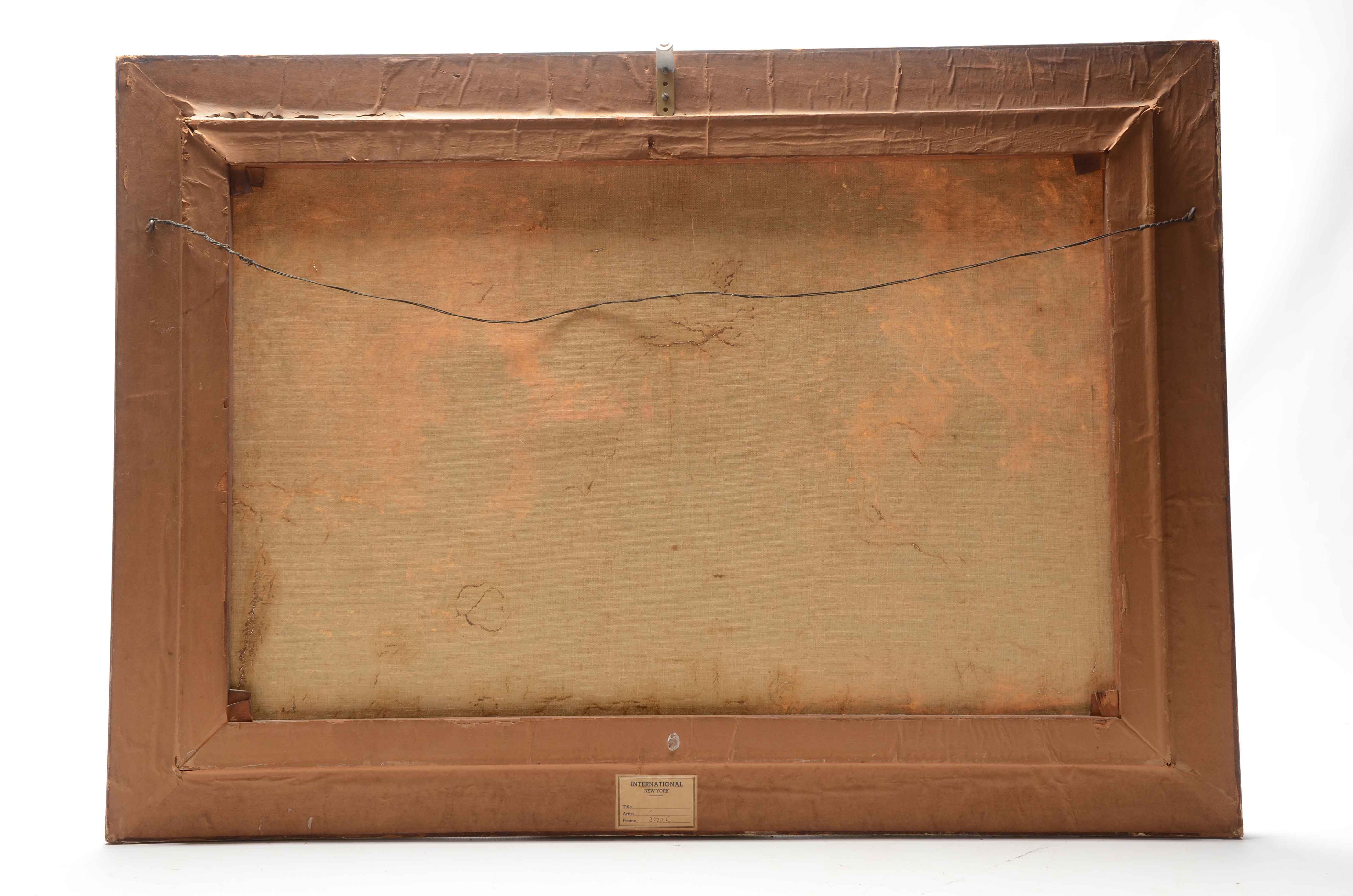 Gustav Pynaert Signed Original Oil Painting on Canvas