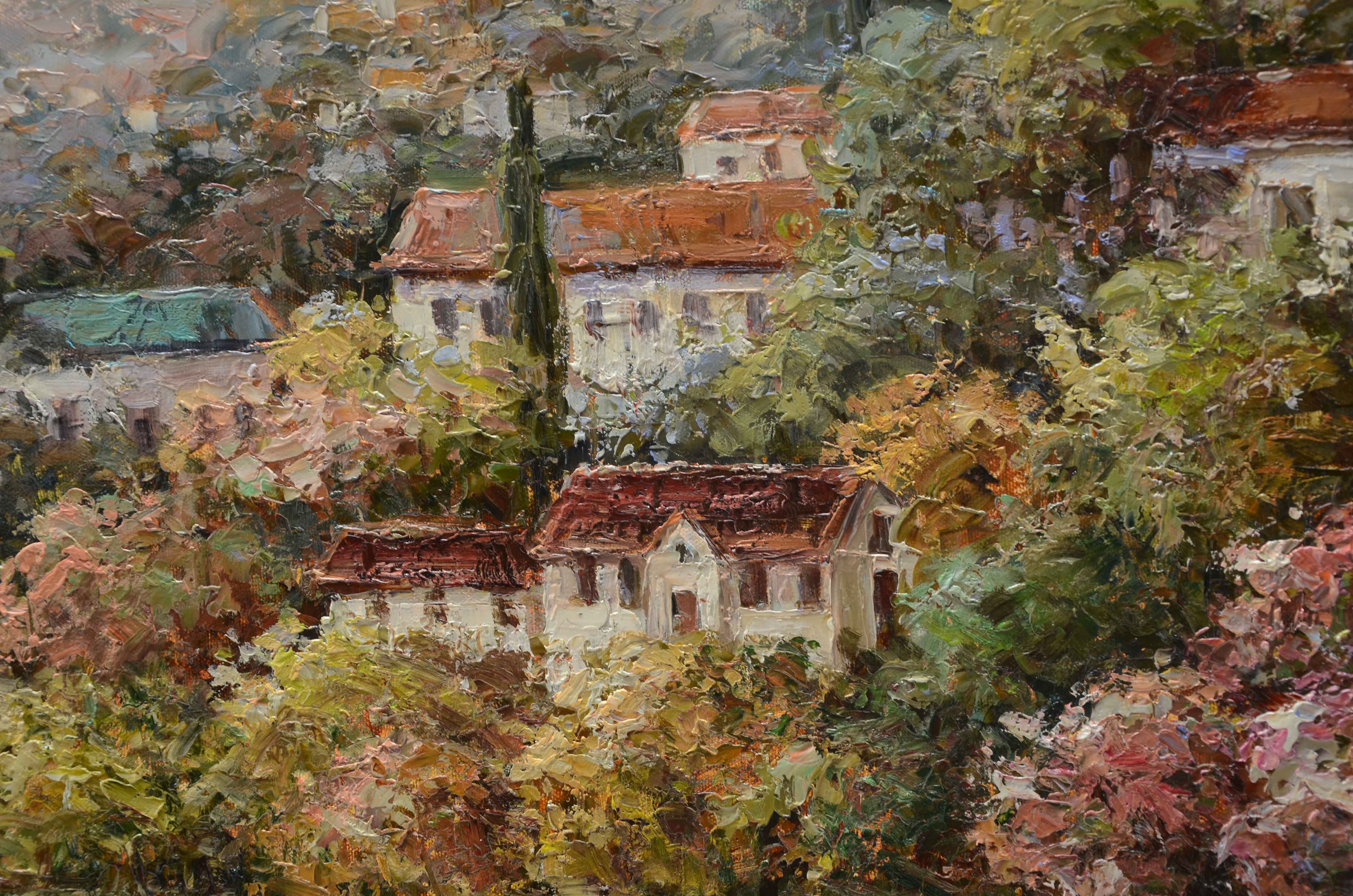 D. Marcello Oil on Canvas Landscape Painting
