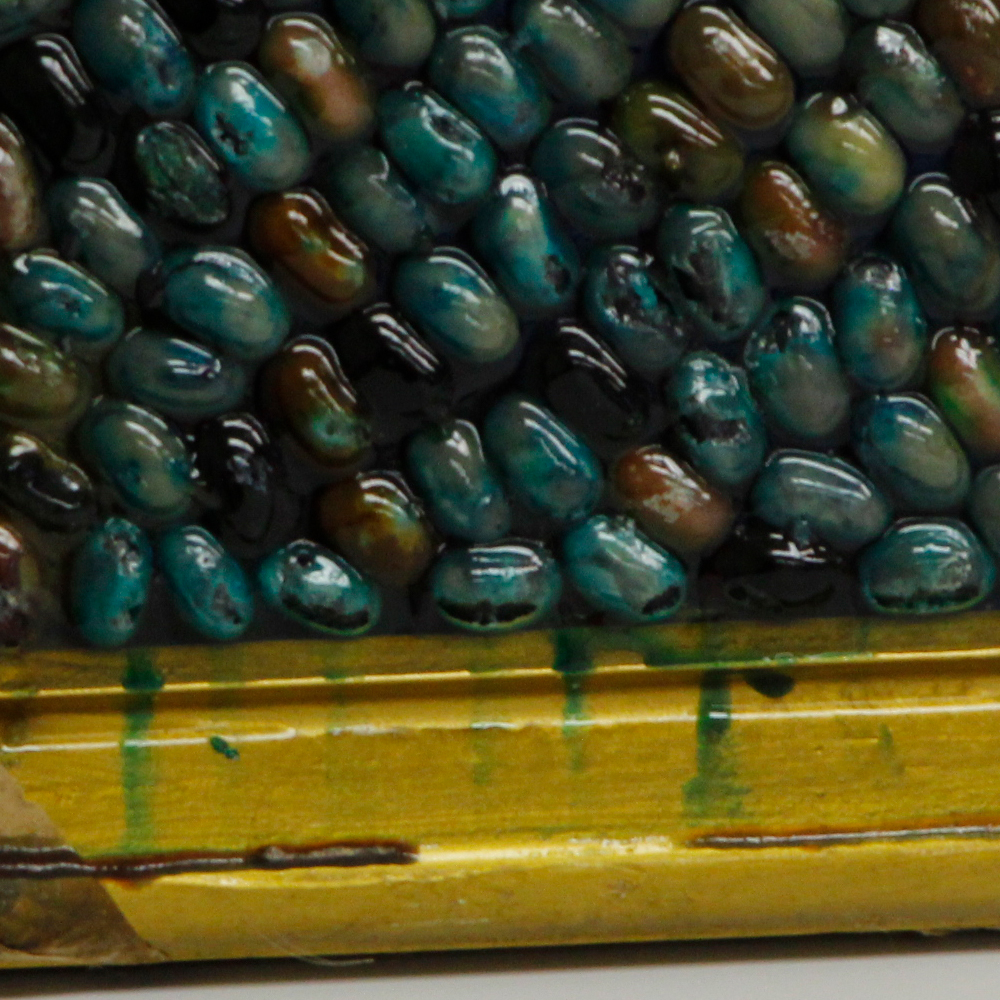 Peter Rocha Jelly Belly Mosaic Portrait of President Ronald Reagan