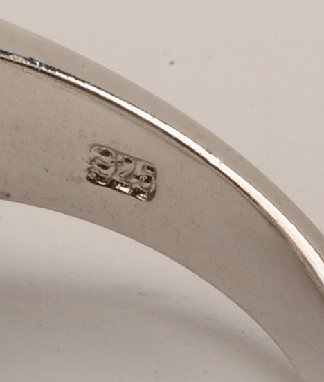 Sterling Silver Rings With Large Cubic Zirconias