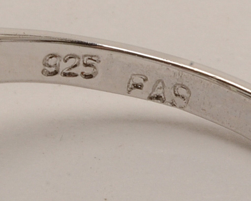 Sterling Silver Rings With Large Cubic Zirconias