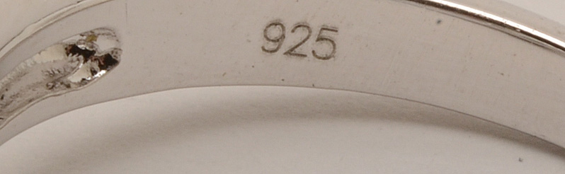 Sterling Silver Rings With Large Cubic Zirconias