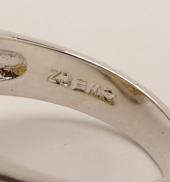 Sterling Silver Rings and Pendant Necklaces with Cubic Zirconia and Glass Stones