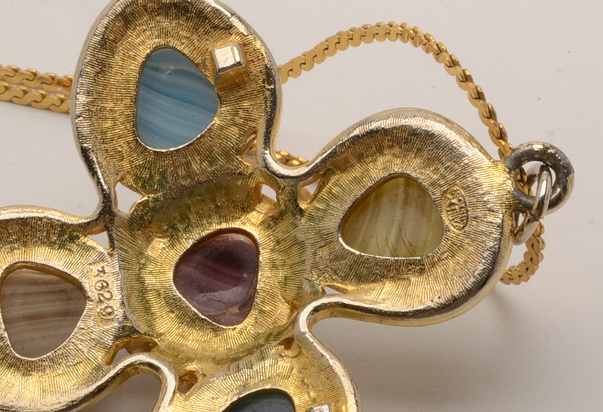 Vintage Costume Jewelry Including Crown Trifari and Giovanni