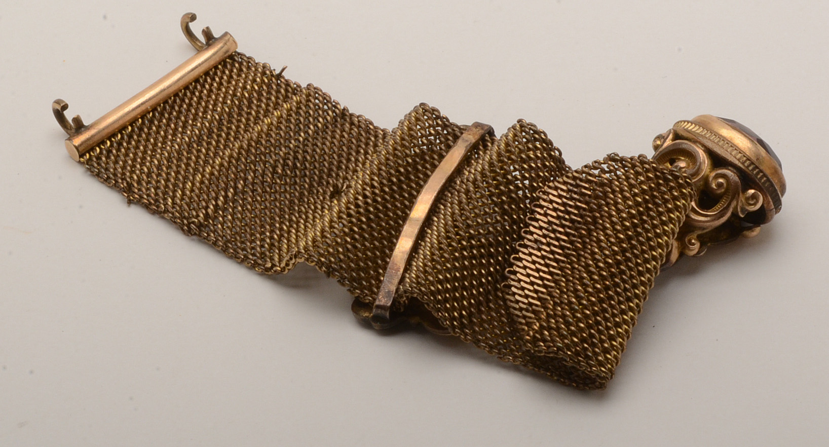 Victorian Era Mesh Slide Bracelet