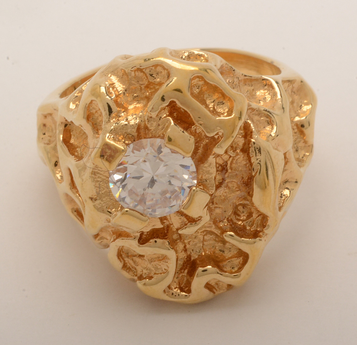 Fashion Rings with 14K and 18K Gold Electroplating