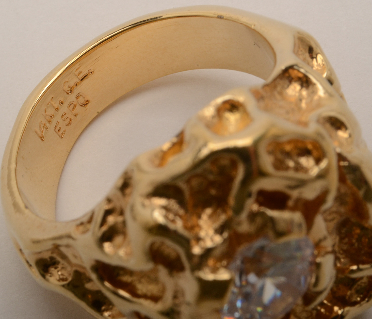 Fashion Rings with 14K and 18K Gold Electroplating