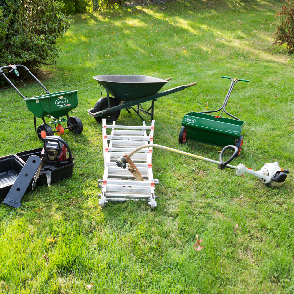 Collection of Lawn Equipment
