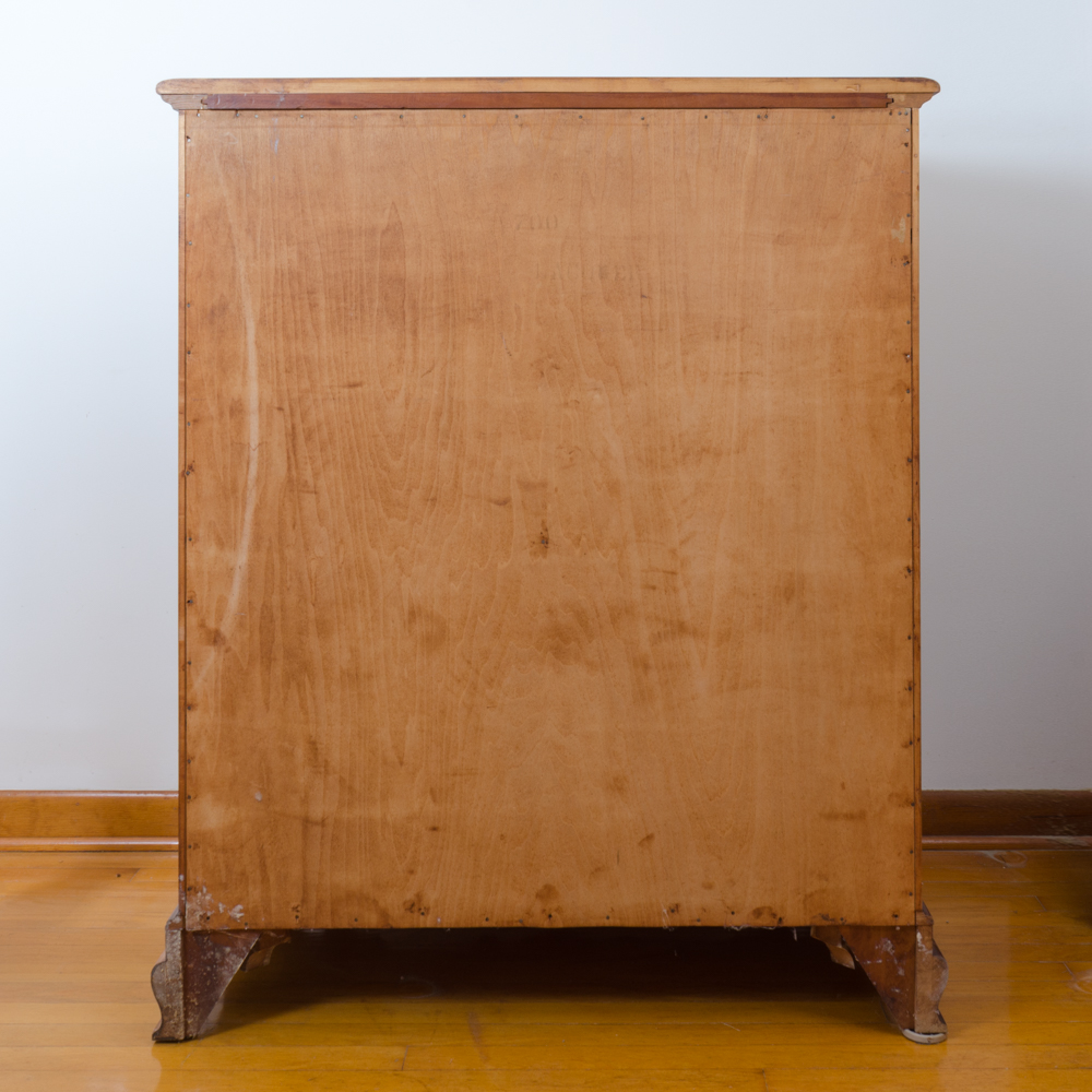 Maple Chippendale Style Four Piece Bedroom Set by Kling