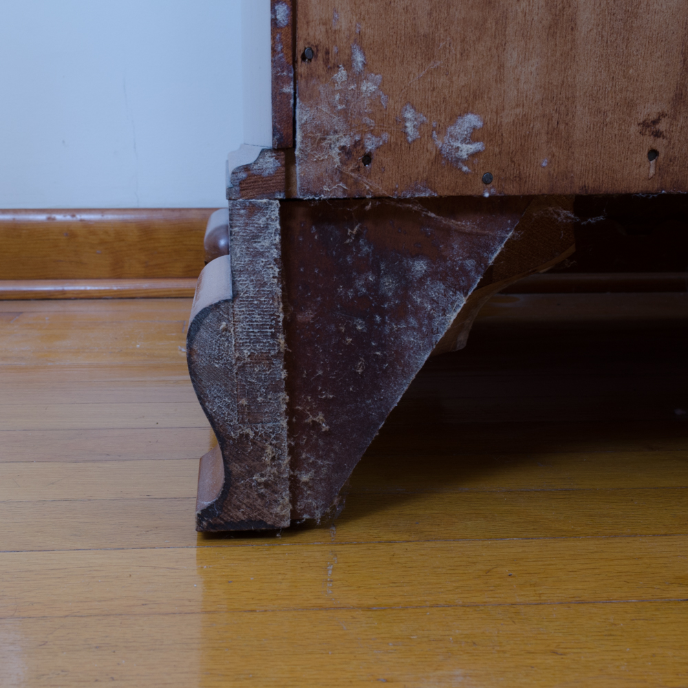 Maple Chippendale Style Four Piece Bedroom Set by Kling