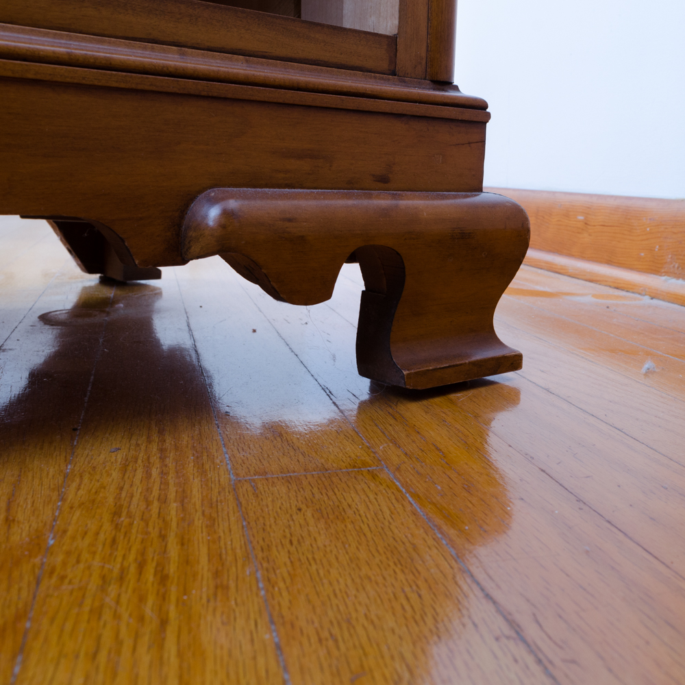 Maple Chippendale Style Four Piece Bedroom Set by Kling