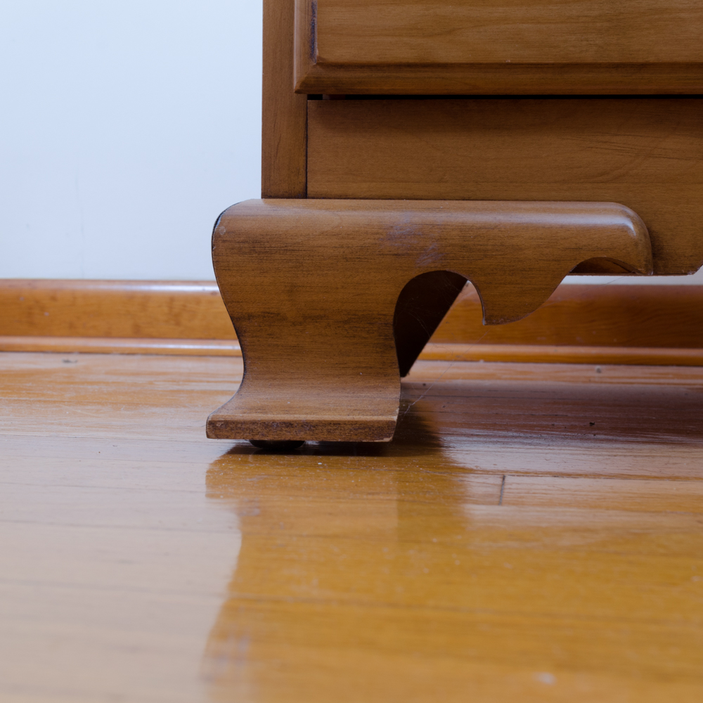 Maple Chippendale Style Four Piece Bedroom Set by Kling