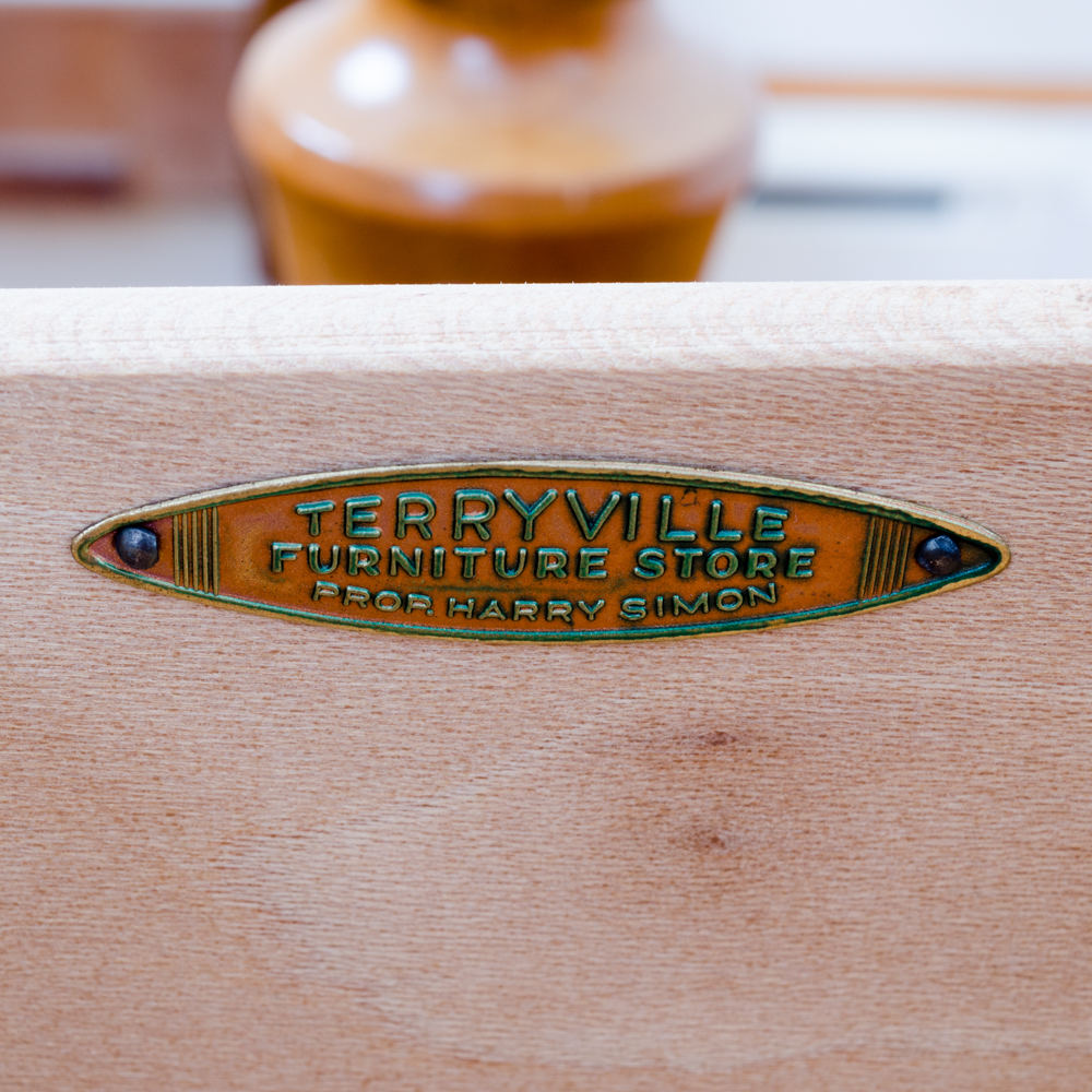 Maple Chippendale Style Four Piece Bedroom Set by Kling