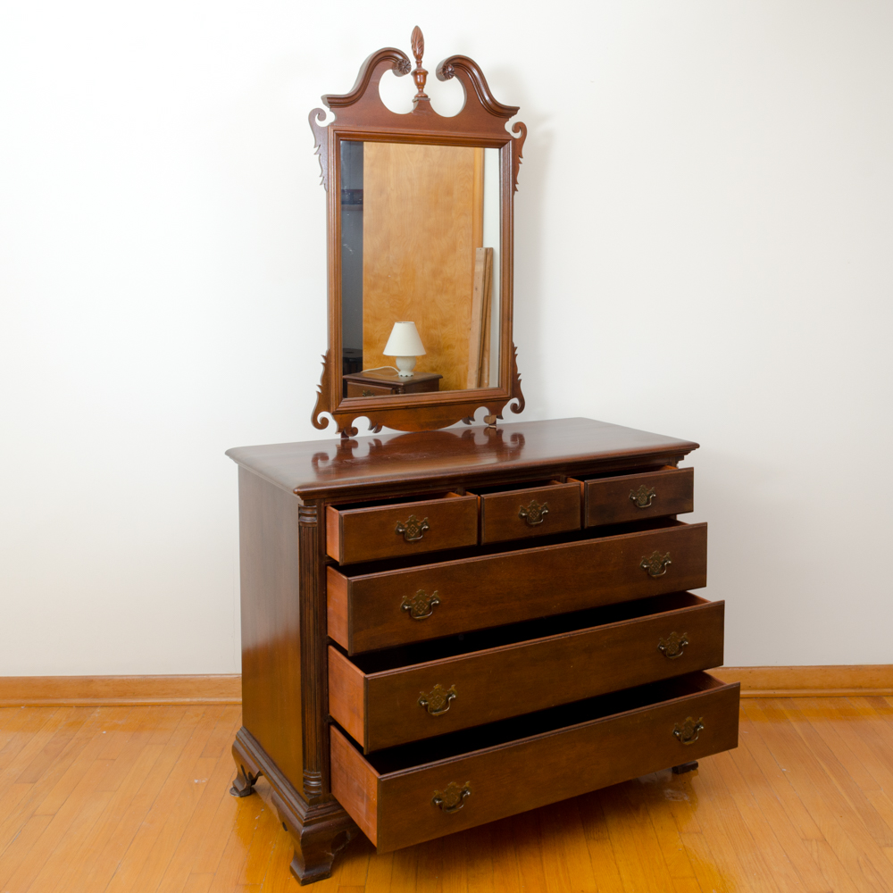 Federal Style Three-Piece Bedroom Set