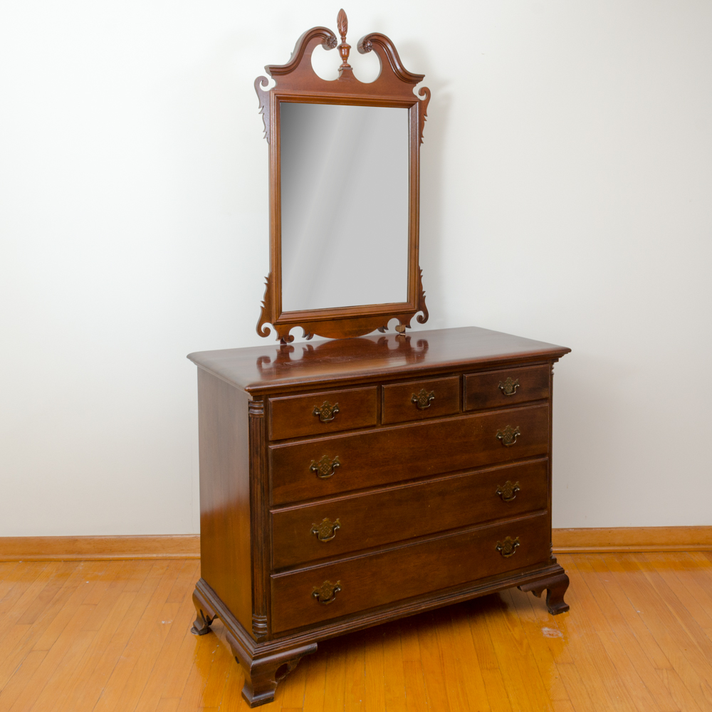 Federal Style Three-Piece Bedroom Set