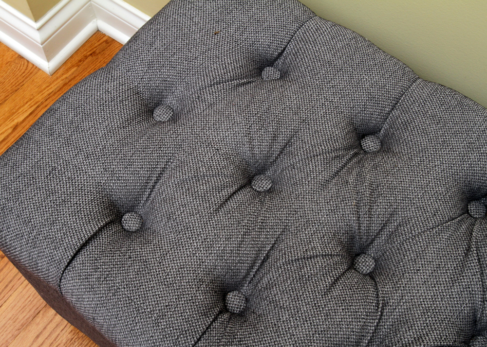 Upholstered Storage Bench by Tainoki.