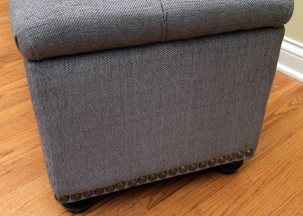 Upholstered Storage Bench by Tainoki.