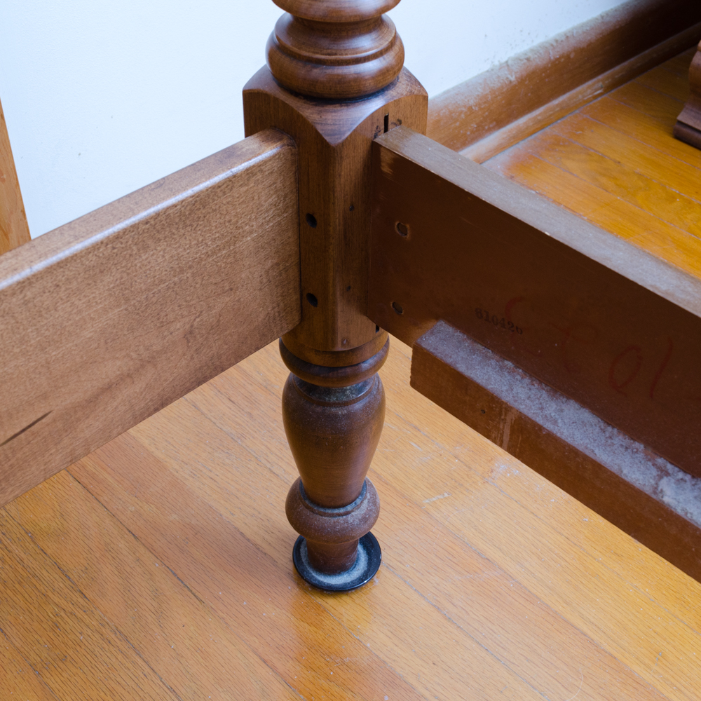 Maple American Colonial Style Two-Piece Bedroom Set by Roger Conant Group