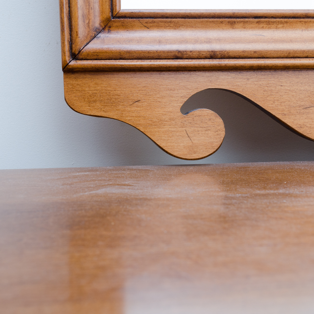 Maple American Colonial Style Two-Piece Bedroom Set by Roger Conant Group