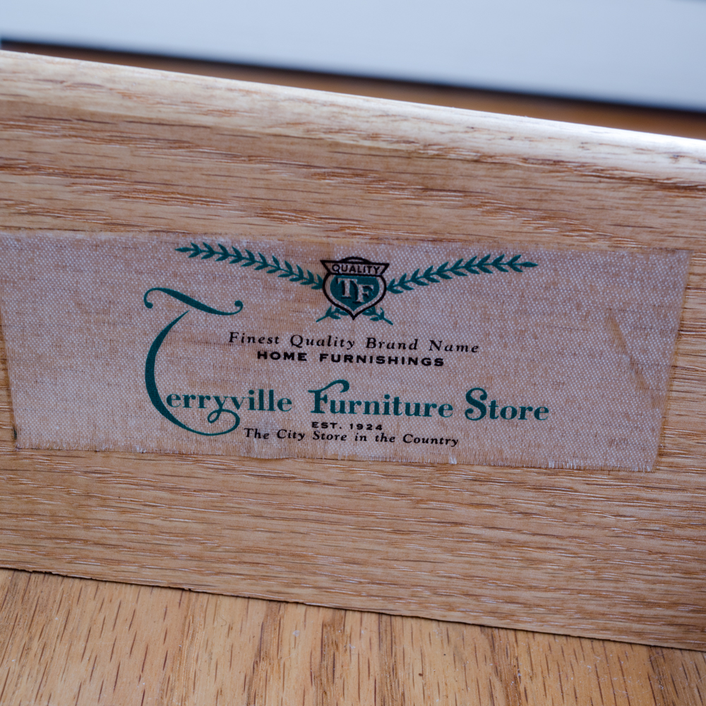 Colonial Style Maple Fall-Front Desk and Chair by Maddox