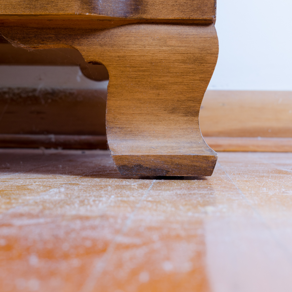 Colonial Style Maple Fall-Front Desk and Chair by Maddox