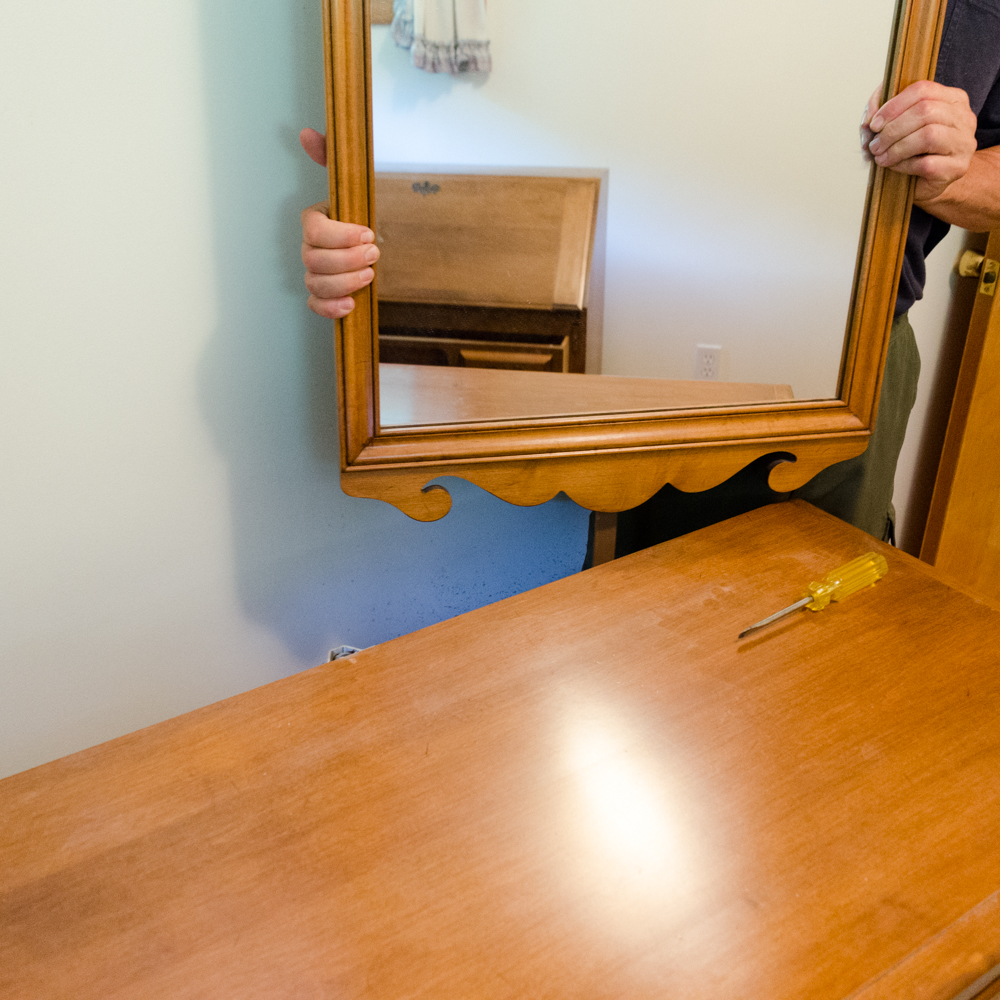 Maple American Colonial Style Two-Piece Bedroom Set by Roger Conant Group