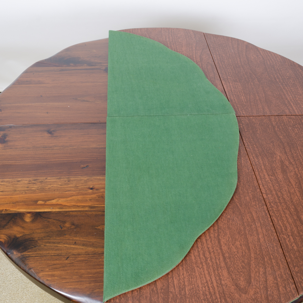 Vintage Pine Table with Leaf Inserts and Captains Chairs