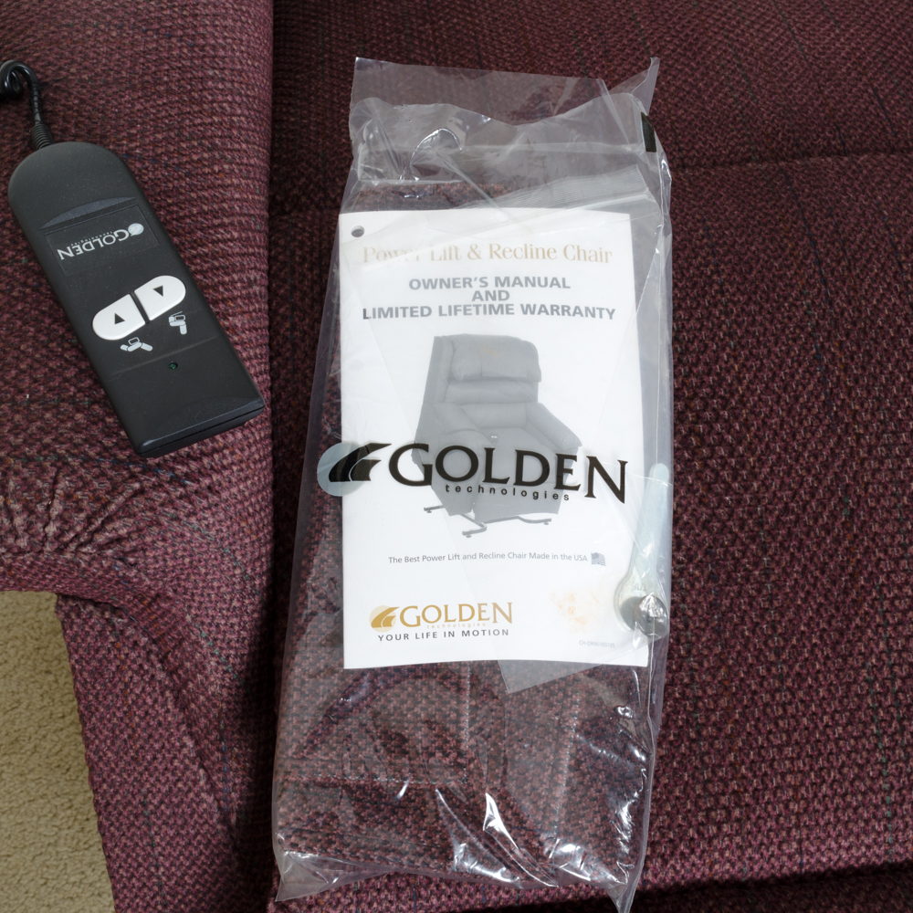 Upholstered Recliner by Golden