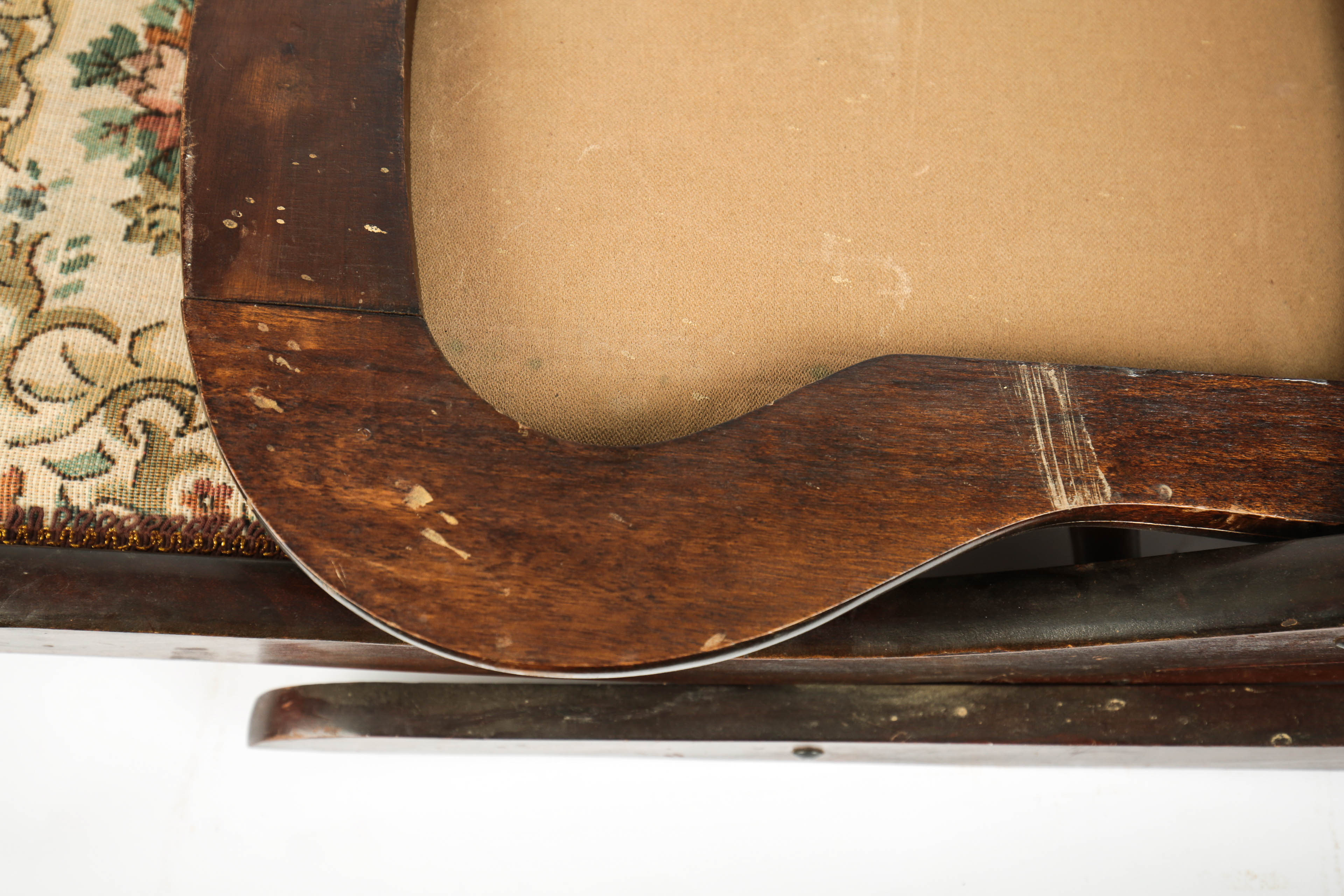 Antique Victorian Folding Rocking Chair