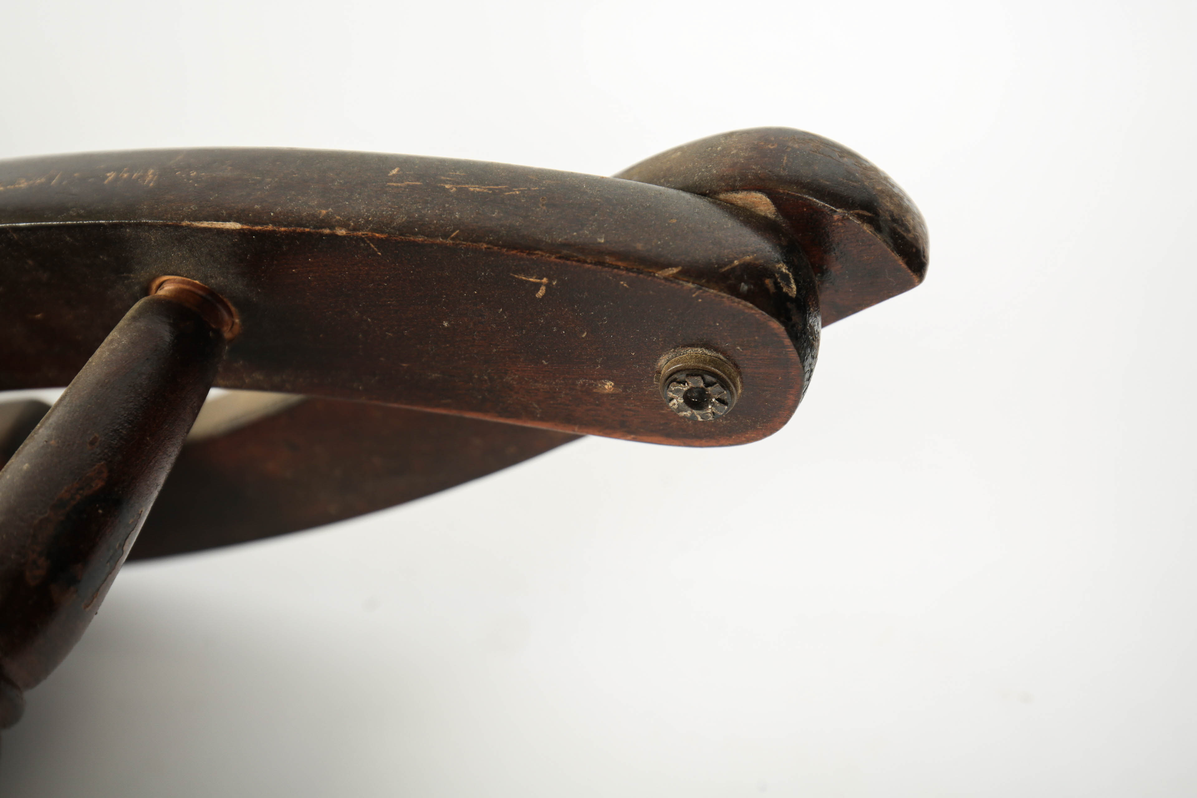 Antique Victorian Folding Rocking Chair