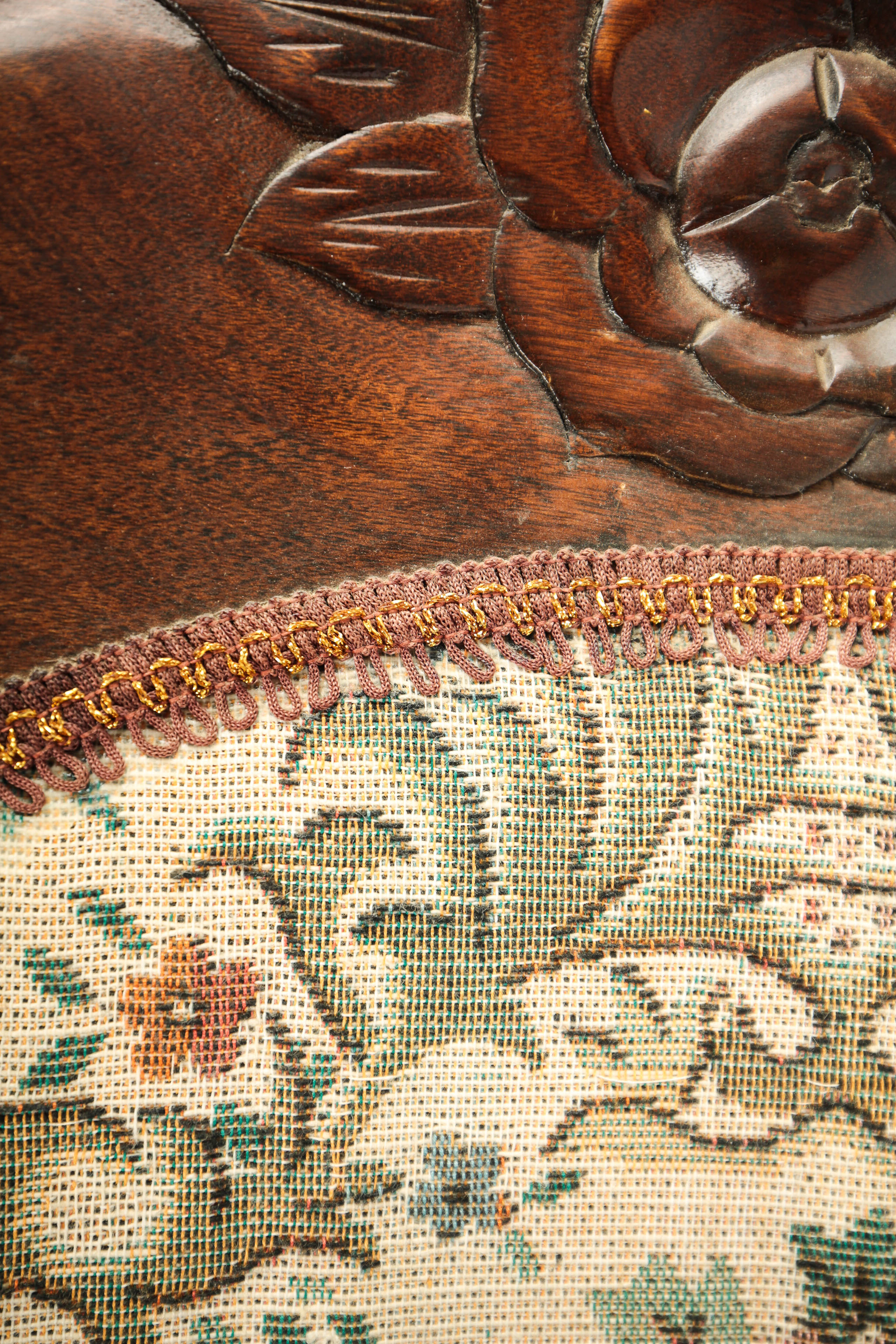 Antique Victorian Folding Rocking Chair