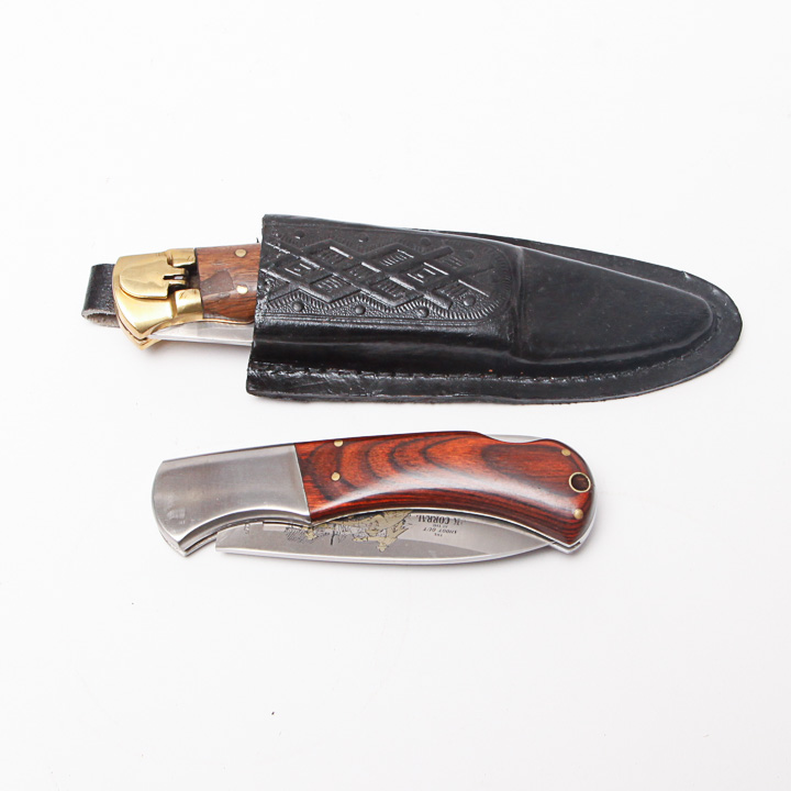 Vintage Folding Knives featuring Jaguar "Shoot Out at the OK Corral" Knife