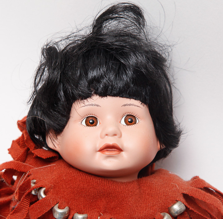 Collection of Native American Dolls including The Danbury Mint