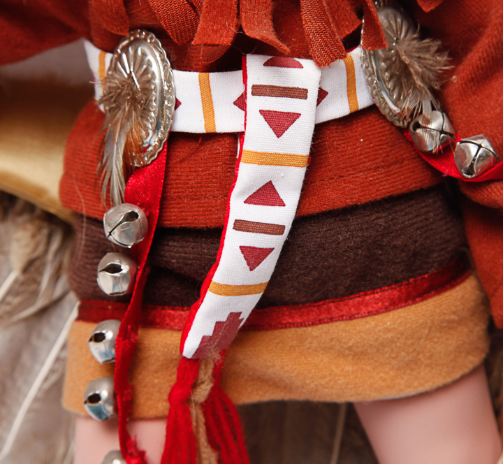 Collection of Native American Dolls including The Danbury Mint